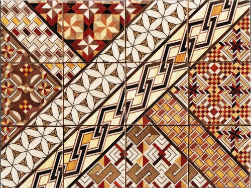 Yosegi Puzzle Box & how Yosegi pattern is created