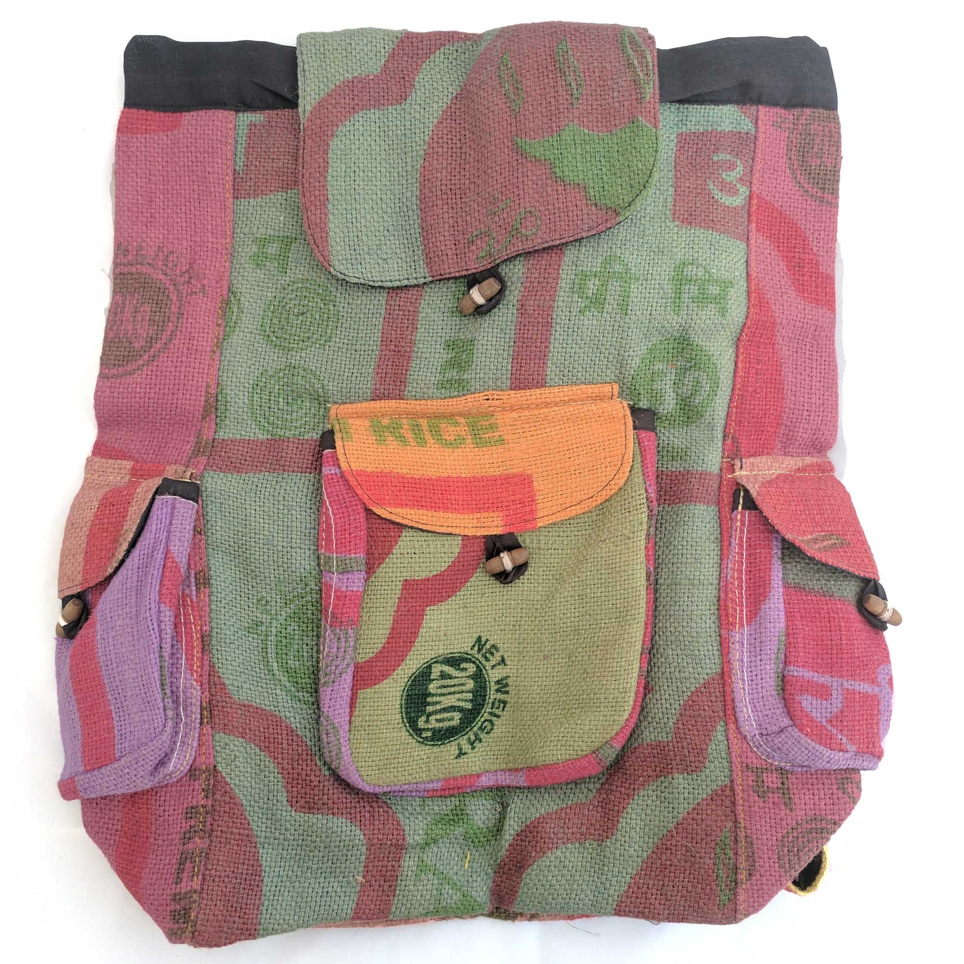 Jute Backpack