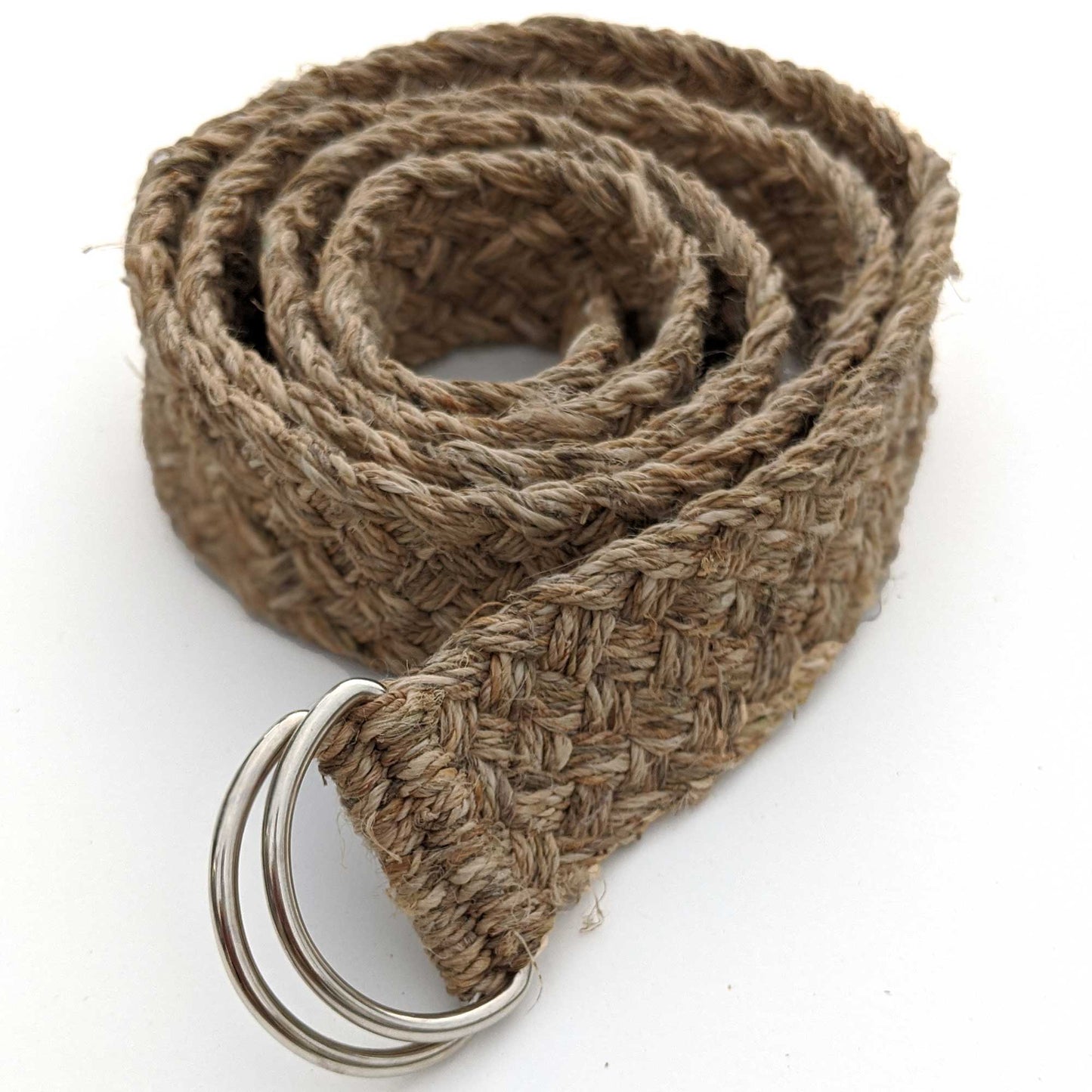 Hemp Belt Criss Cross pattern
