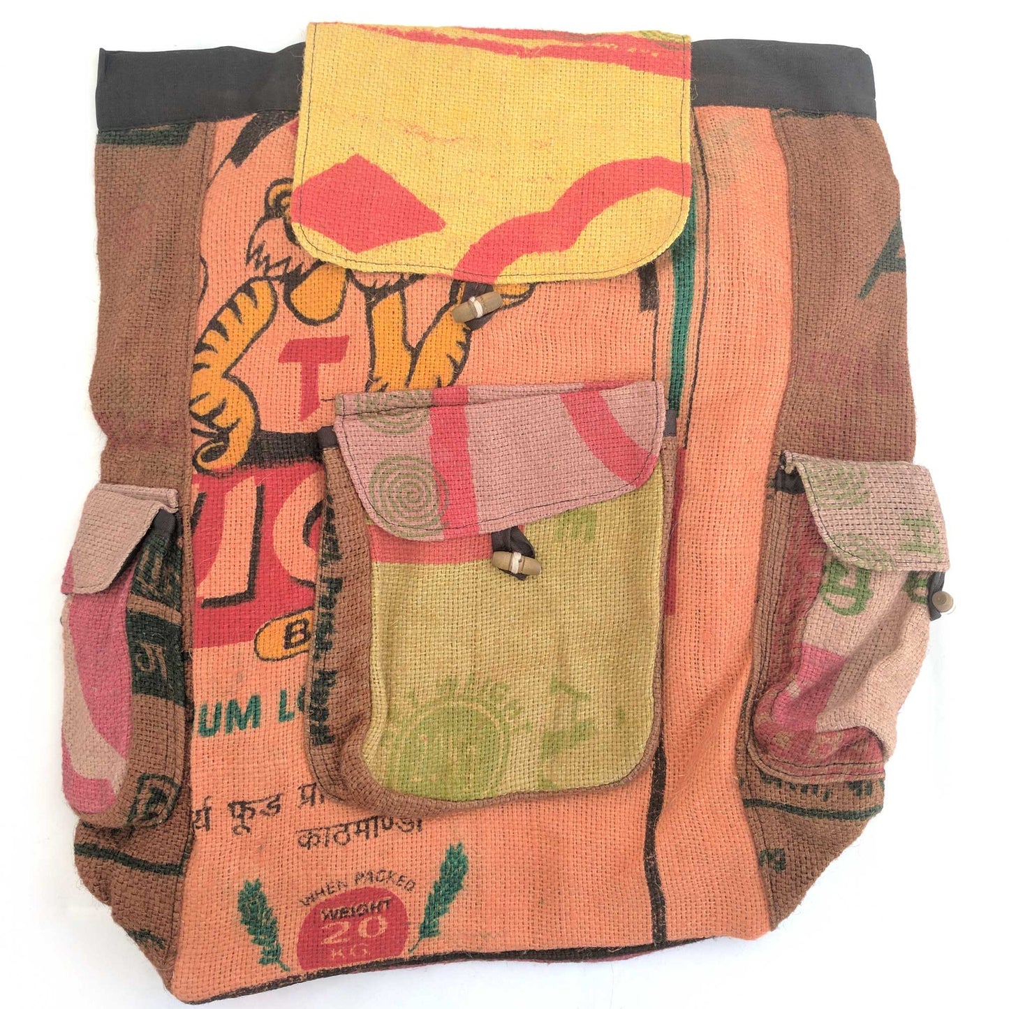 Jute Backpack