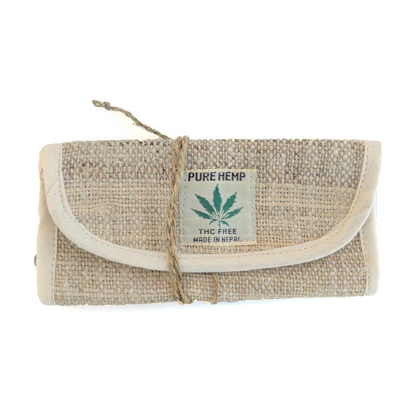 HEMP Tobacco Pouch made from 100% natural, organic and eco-friendly handwoven HEMP