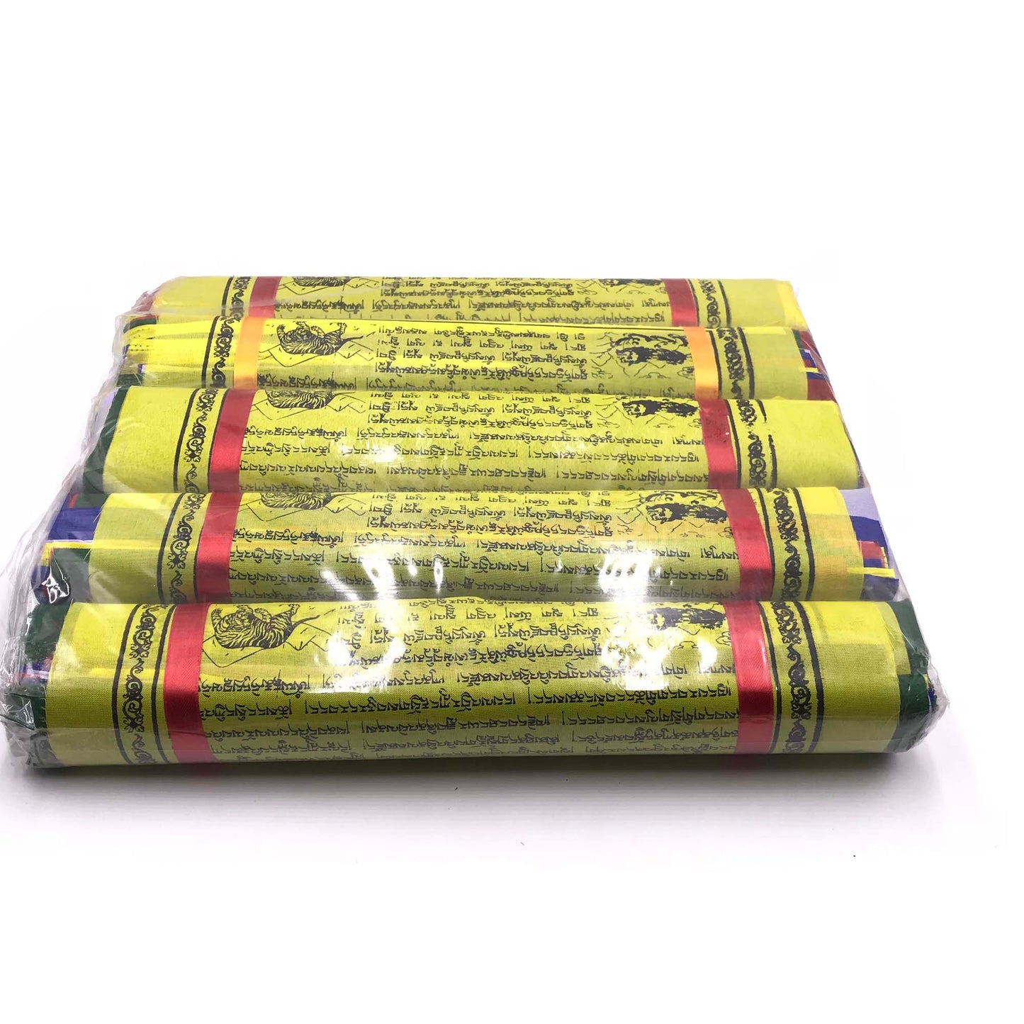 Buddhist Tibetan Prayer Flags XXL 975cms Pack of 5 view