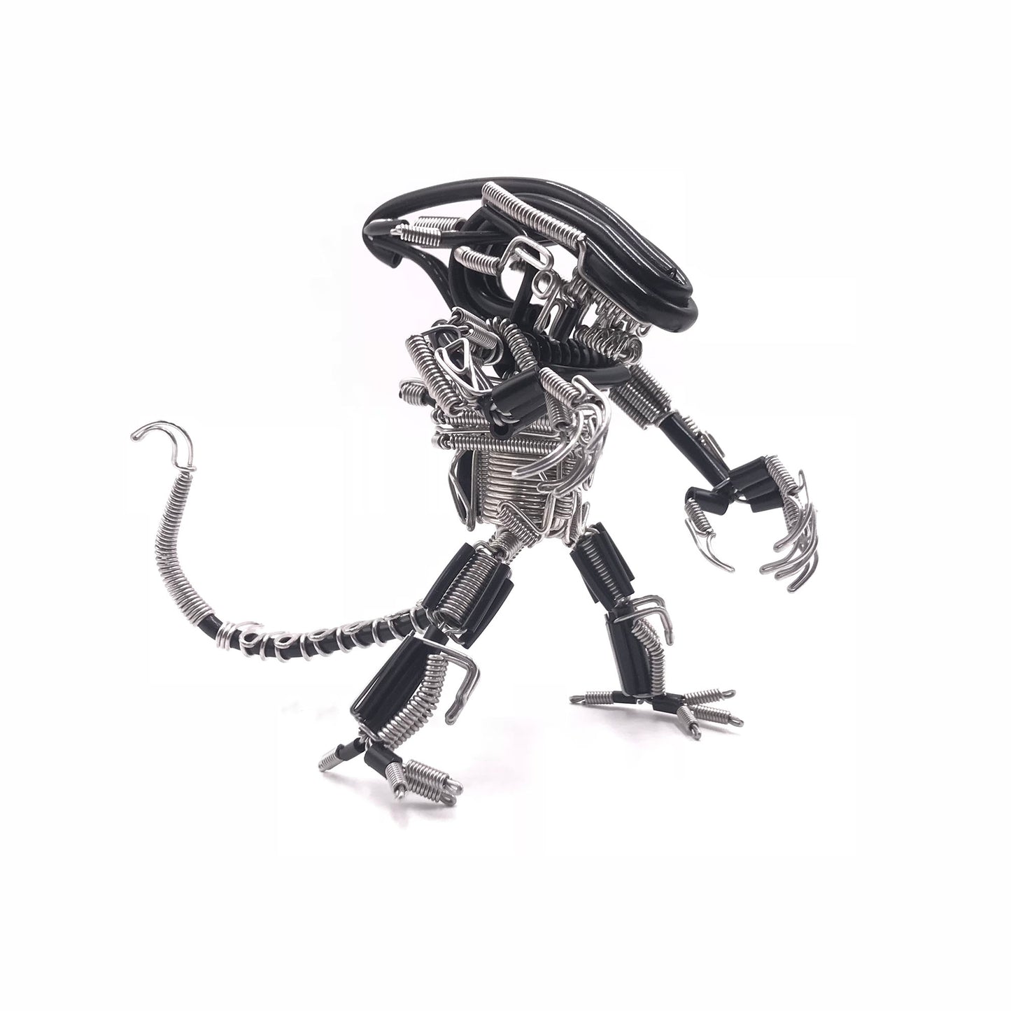 Miniature Wire Art Wire Art Alien hand-crafted from aluminium wire