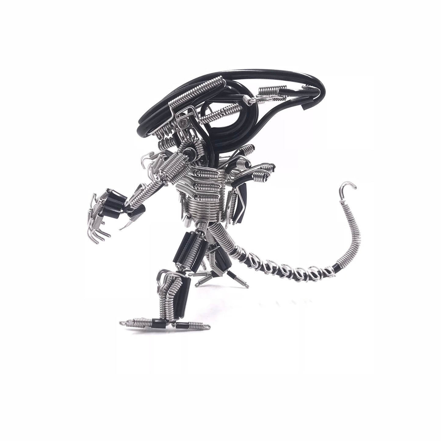 Miniature Wire Art Wire Art Alien hand-crafted from aluminium wire