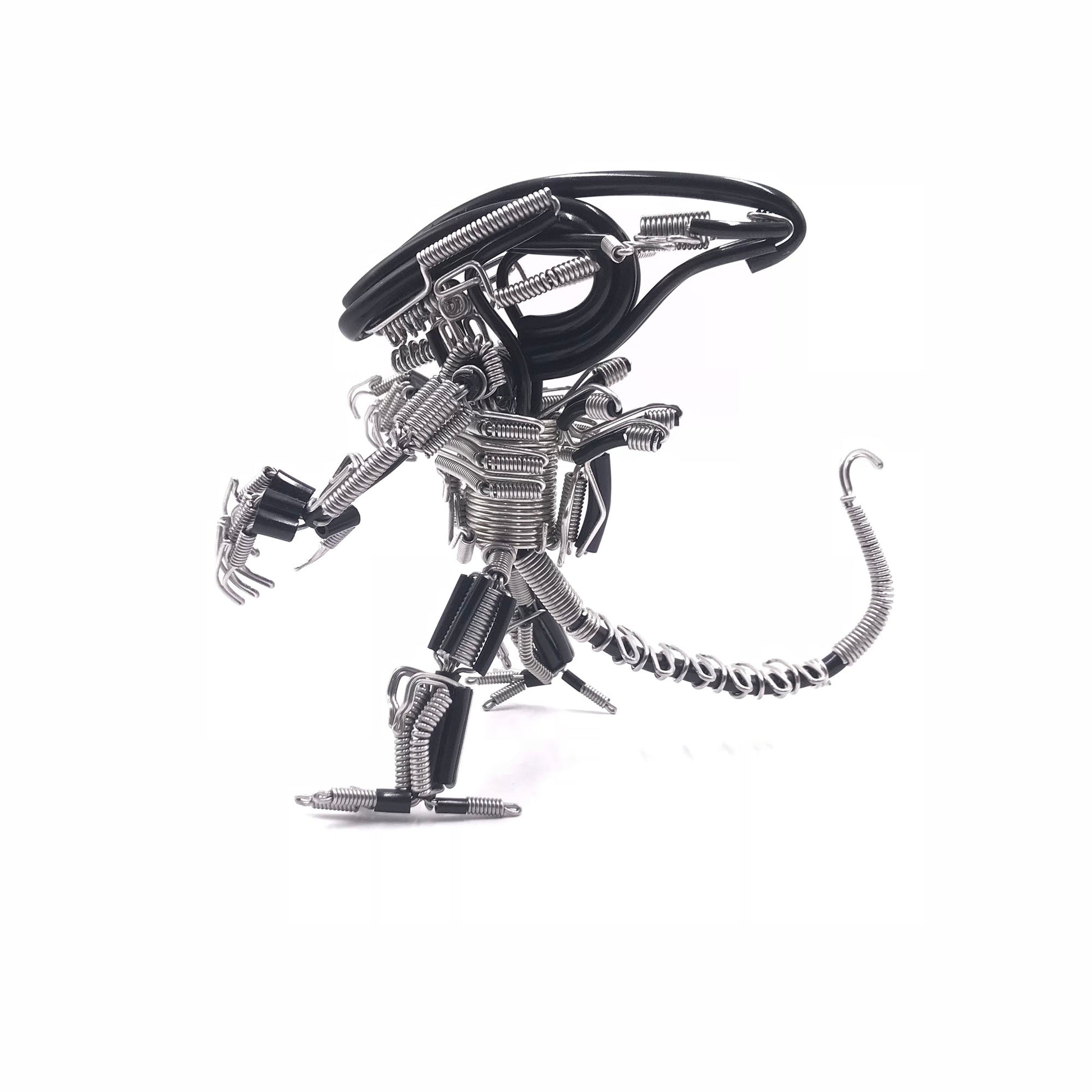 Miniature Wire Art Wire Art Alien hand-crafted from aluminium wire