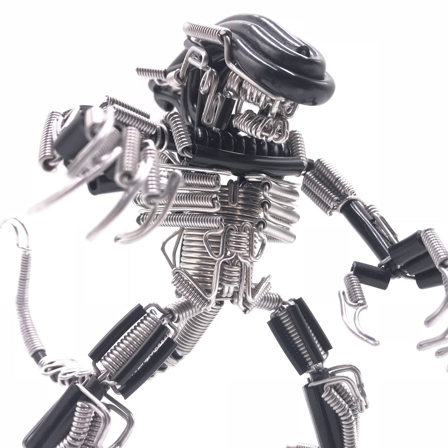 Miniature Wire Art Wire Art Alien hand-crafted from aluminium wire