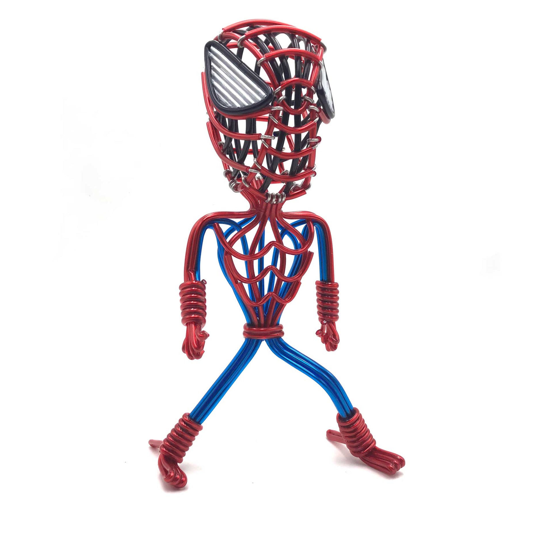 hand-crafted Wire-art Spiderman