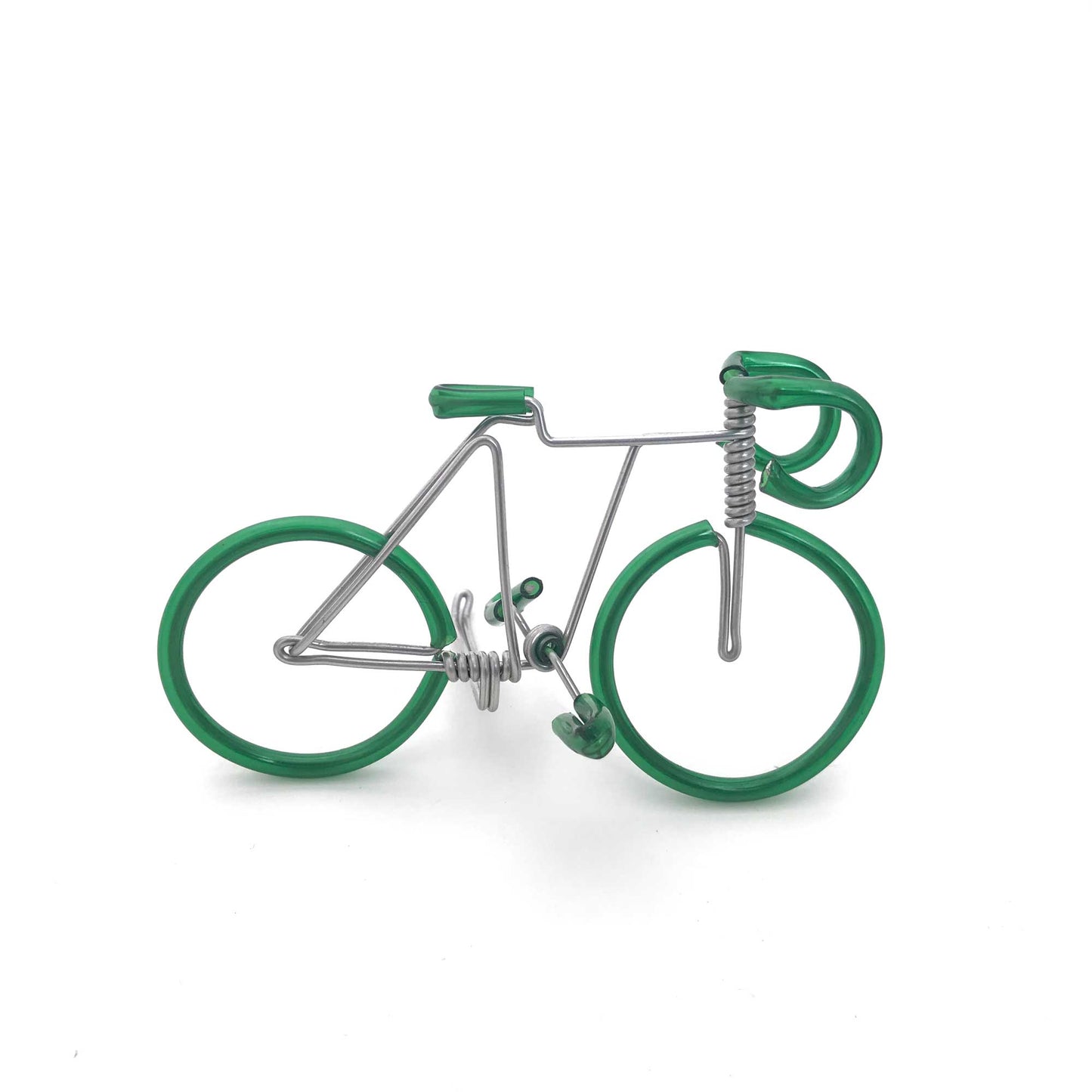 Miniature Wire Art Bicycle Mini hand-crafted from aluminium wire