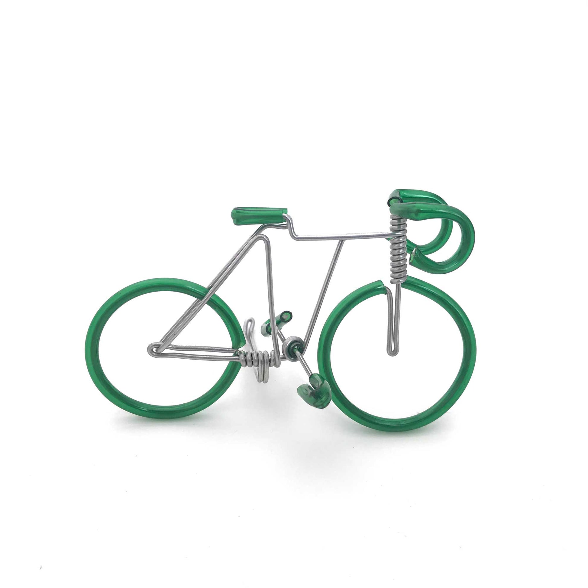 Miniature Wire Art Bicycle Mini hand-crafted from aluminium wire