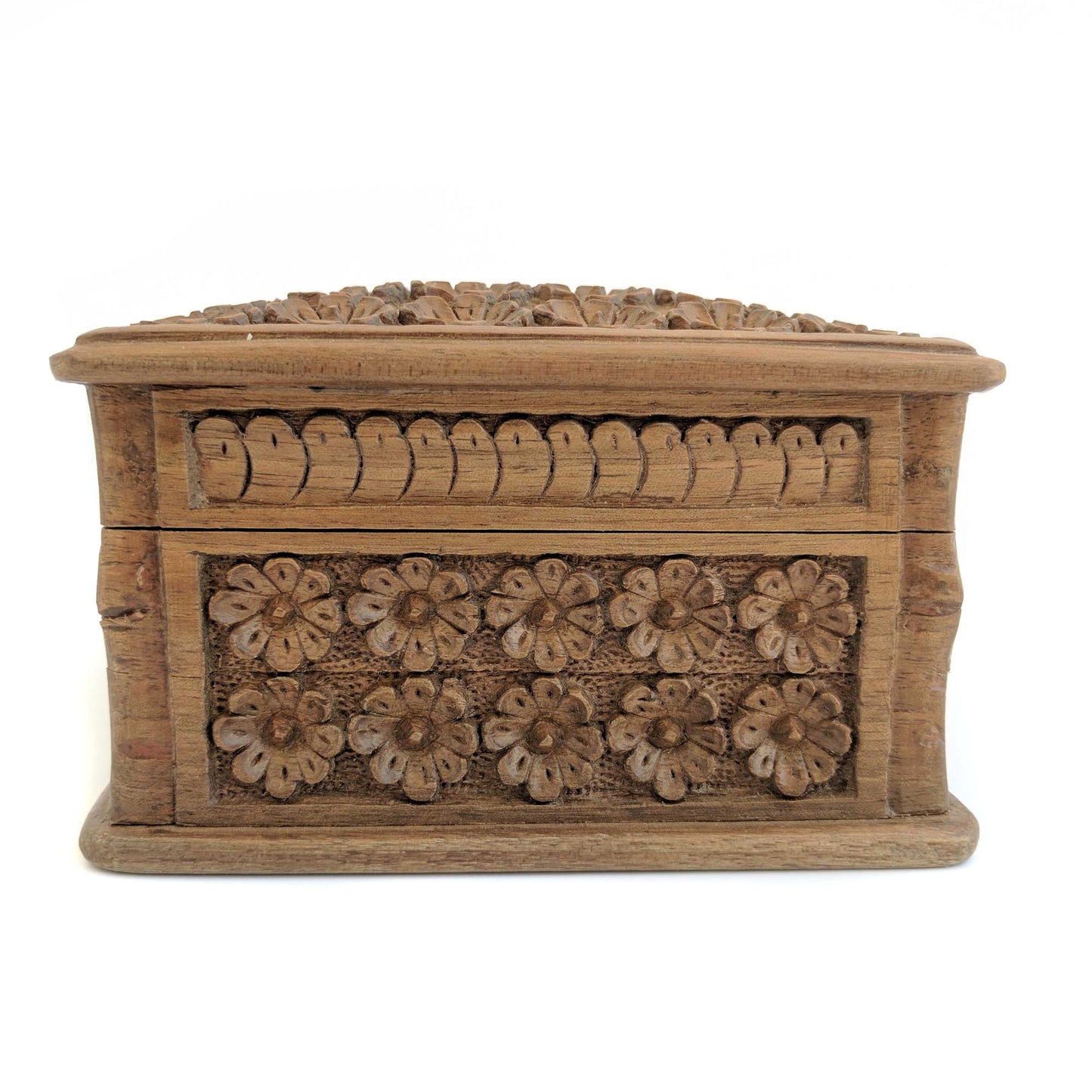 Wooden Secret Box made from Walnut Wood