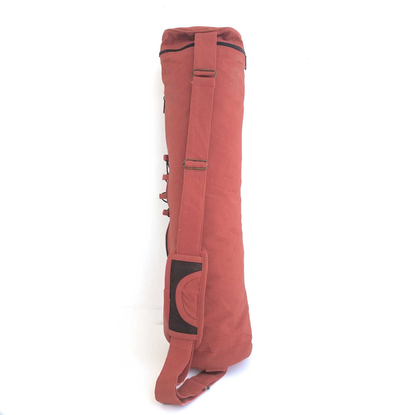 Yoga Mat Bag Meditation symbol with hand-embroidery