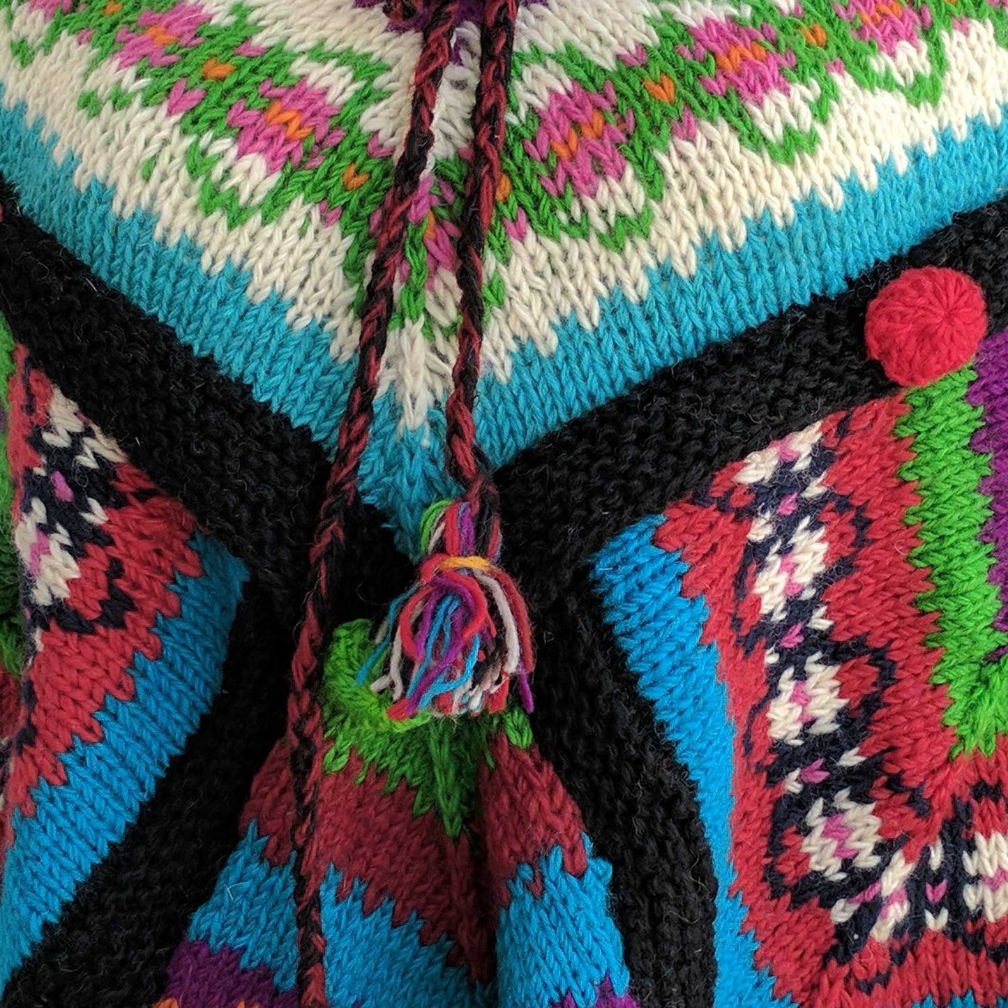 Woolen Poncho handcrafted