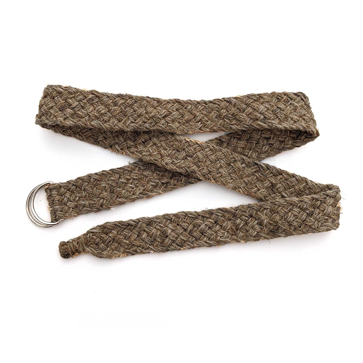 Hemp Belt Criss Cross pattern