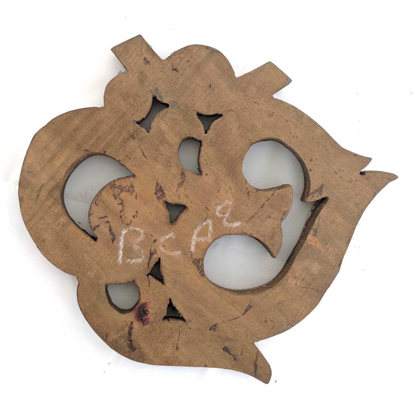 Wooden Om Tibetan Wall Hanging