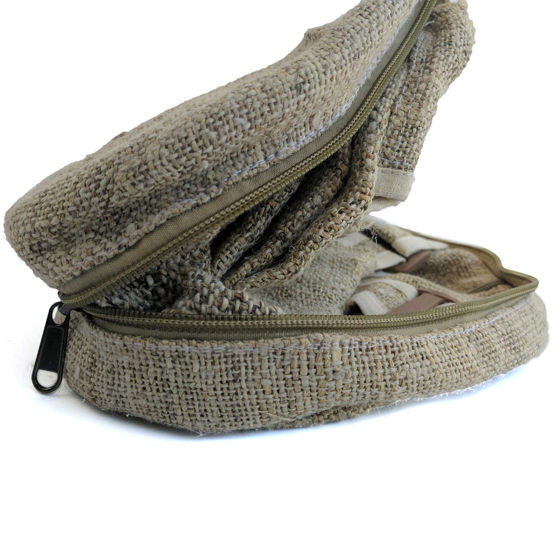 HEMP Magic Travel Bag made from 100% natural, organic and eco-friendly handwoven HEMP