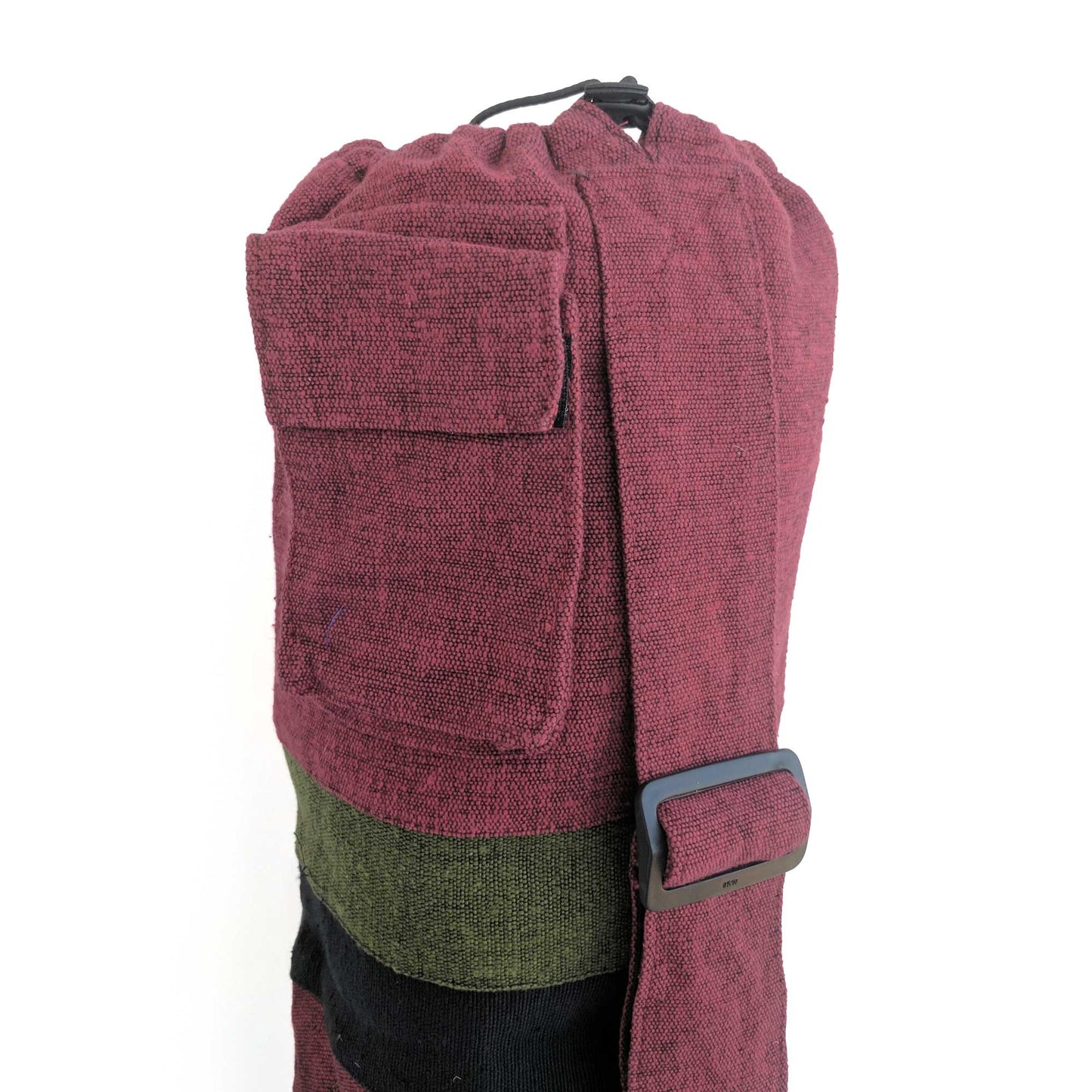 Yoga Mat Bag Printed Pattern with hand-embroidery