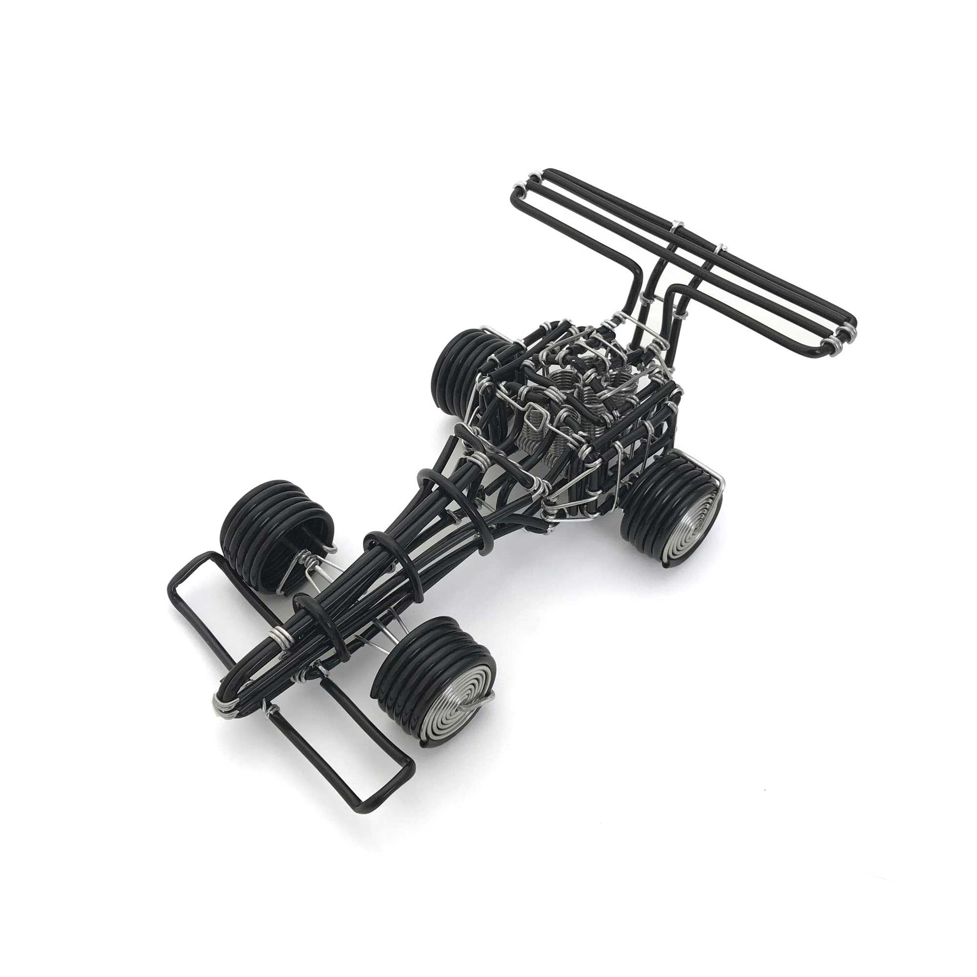 hand-crafted Wire-Art Formula-1 Car