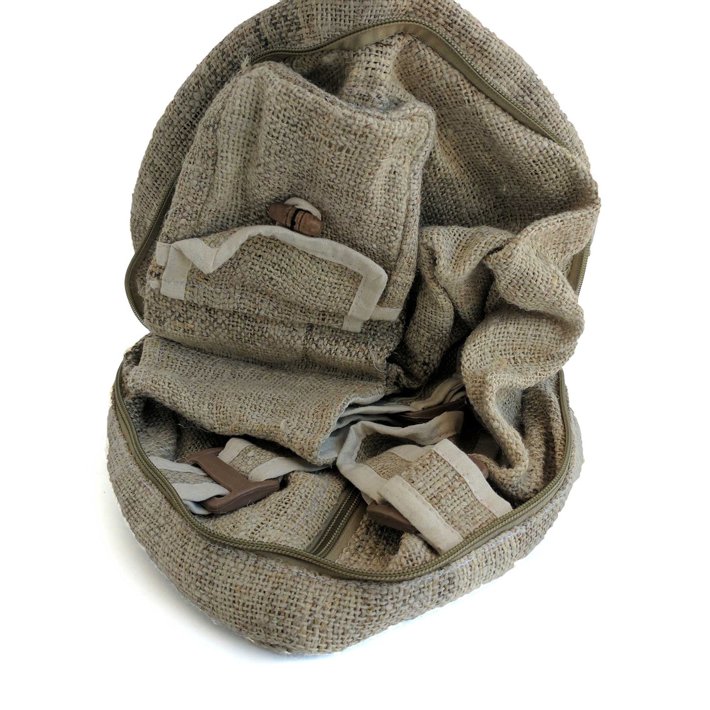 HEMP Magic Travel Bag made from 100% natural, organic and eco-friendly handwoven HEMP