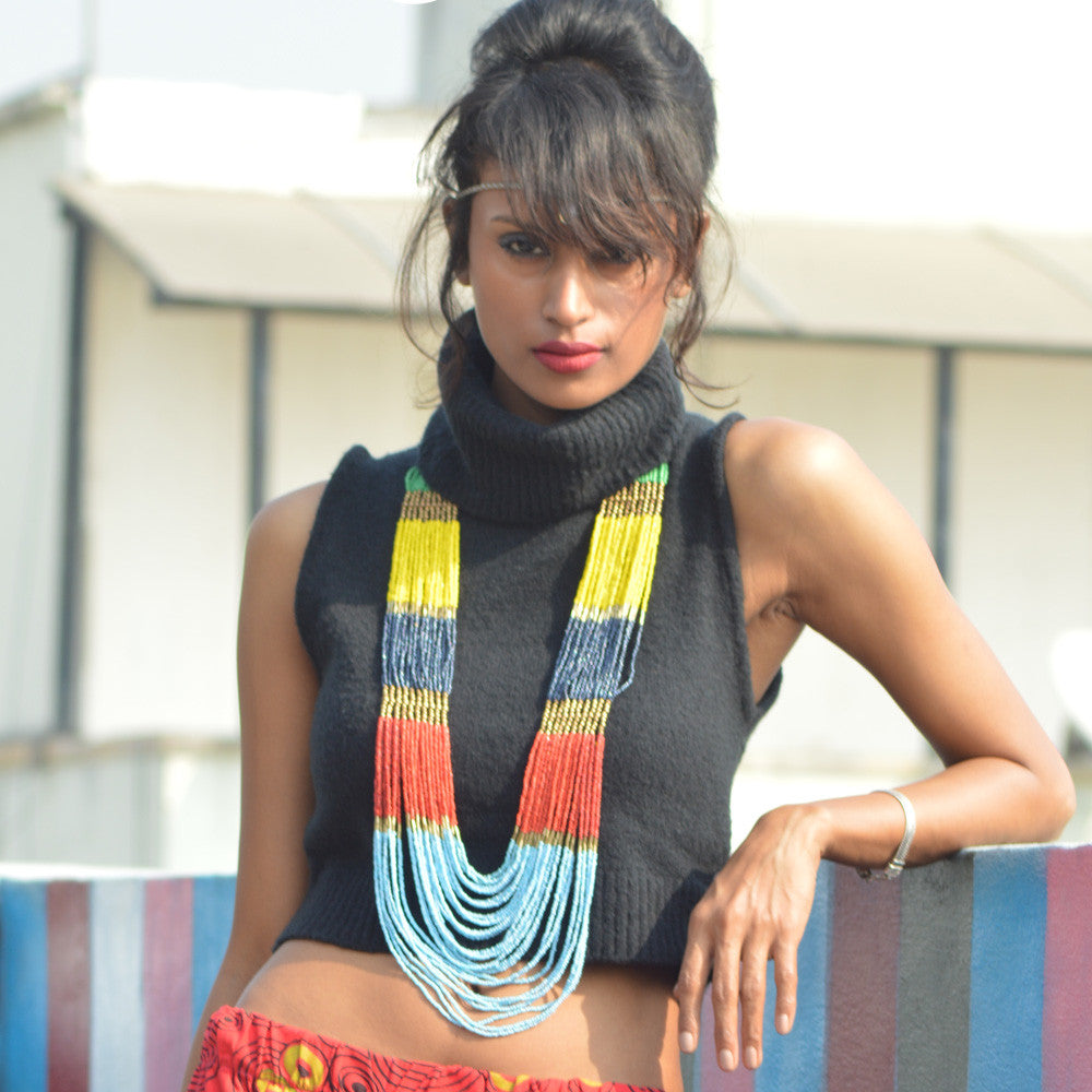 Multistrand Beaded Necklace