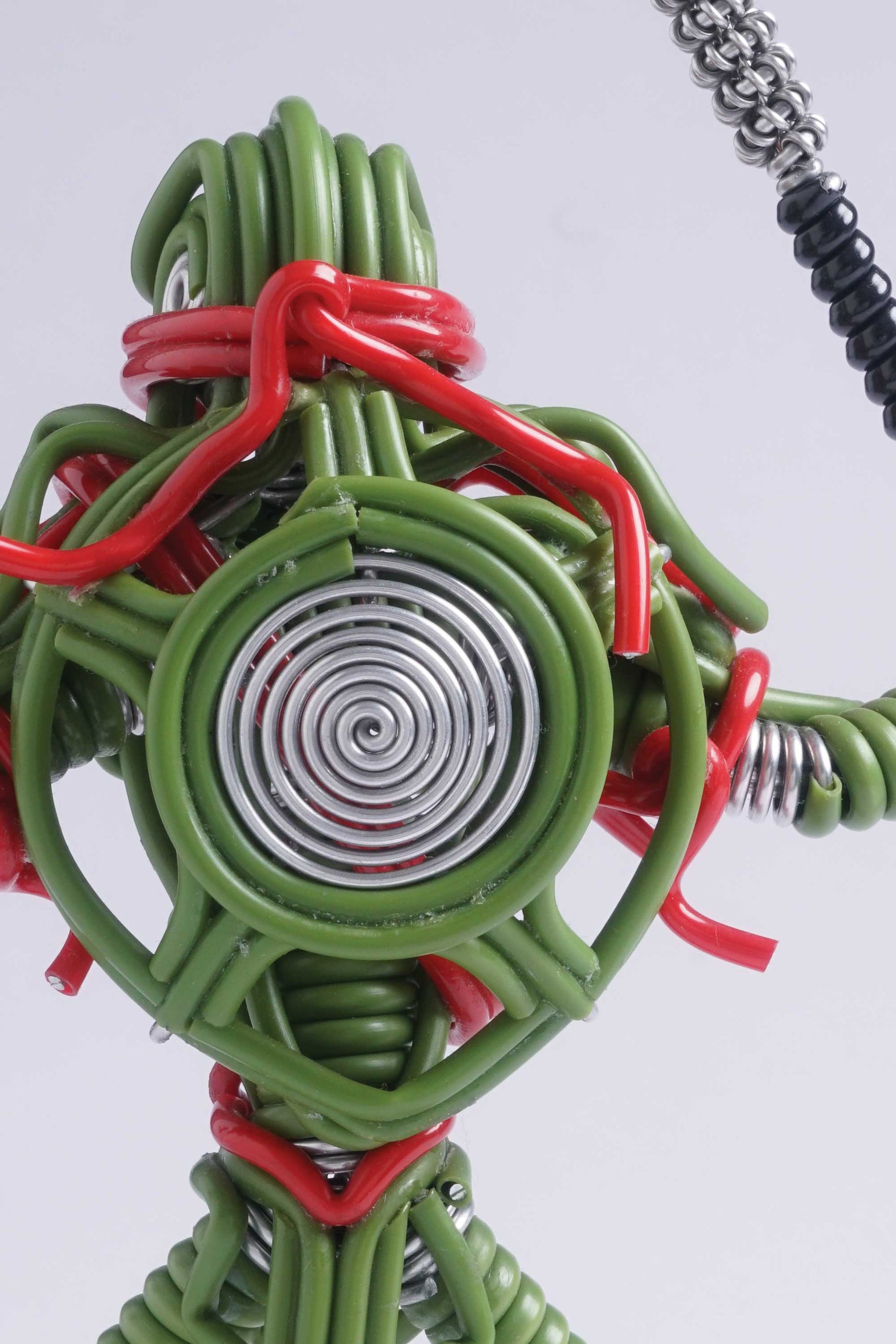 hand-crafted Wire-art Ninja Turtle