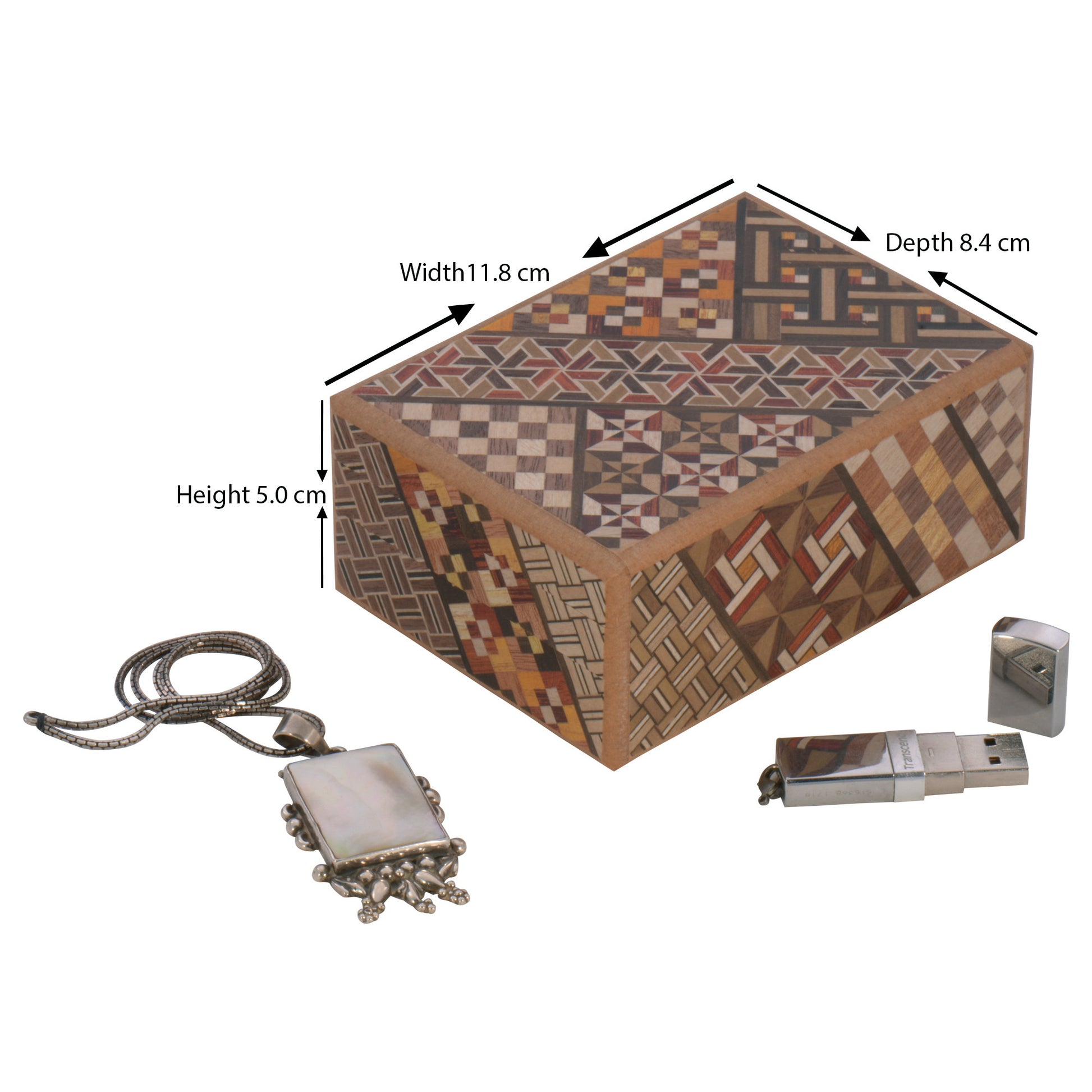 Yosegi Puzzle Box 7 Steps