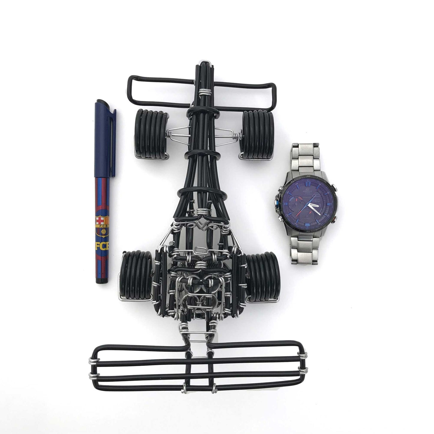 hand-crafted Wire-Art Formula-1 Car