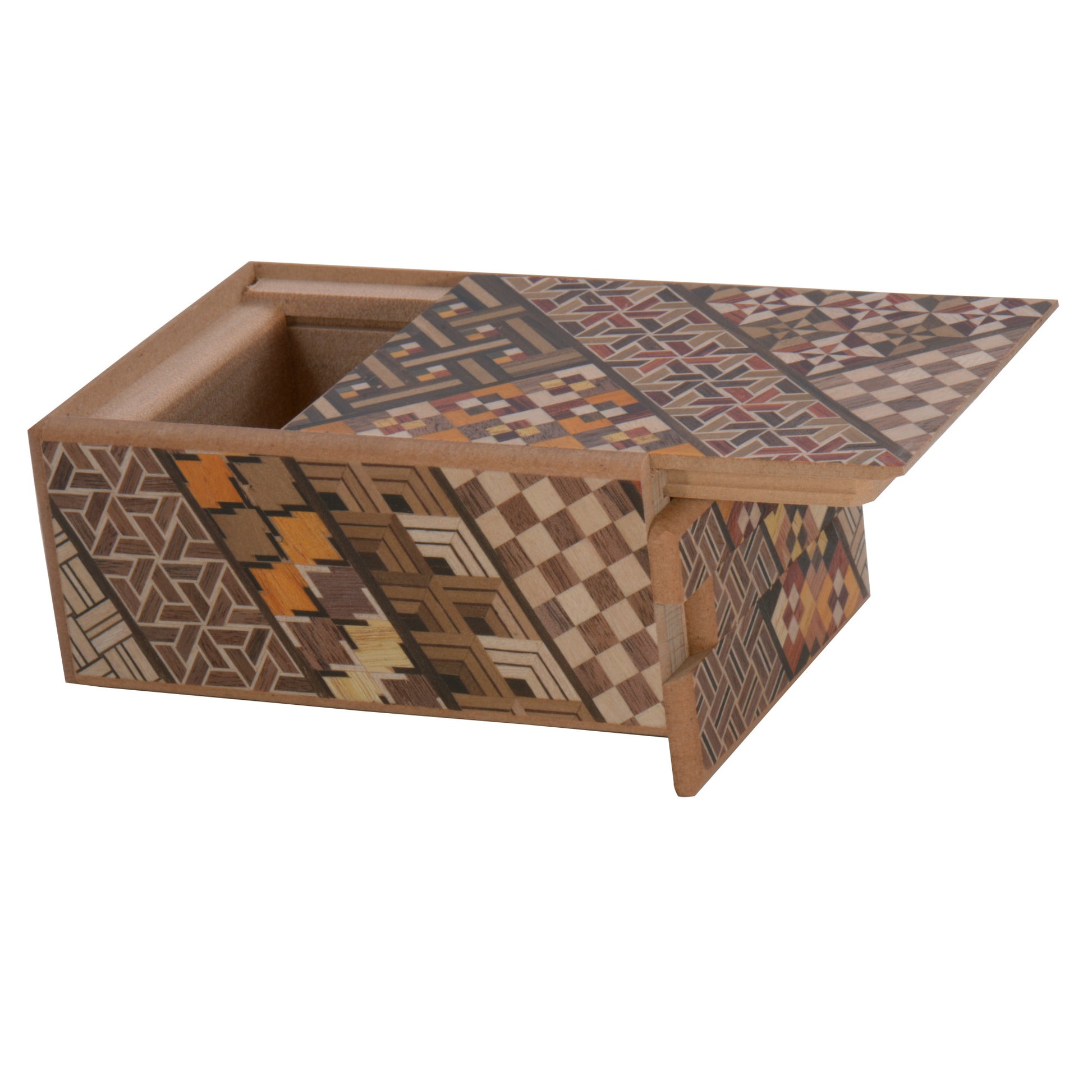 Yosegi Puzzle Box 7 Steps