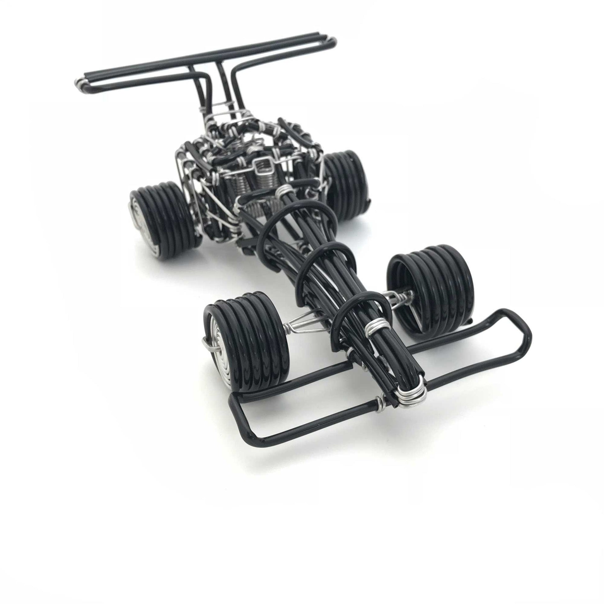hand-crafted Wire-Art Formula-1 Car