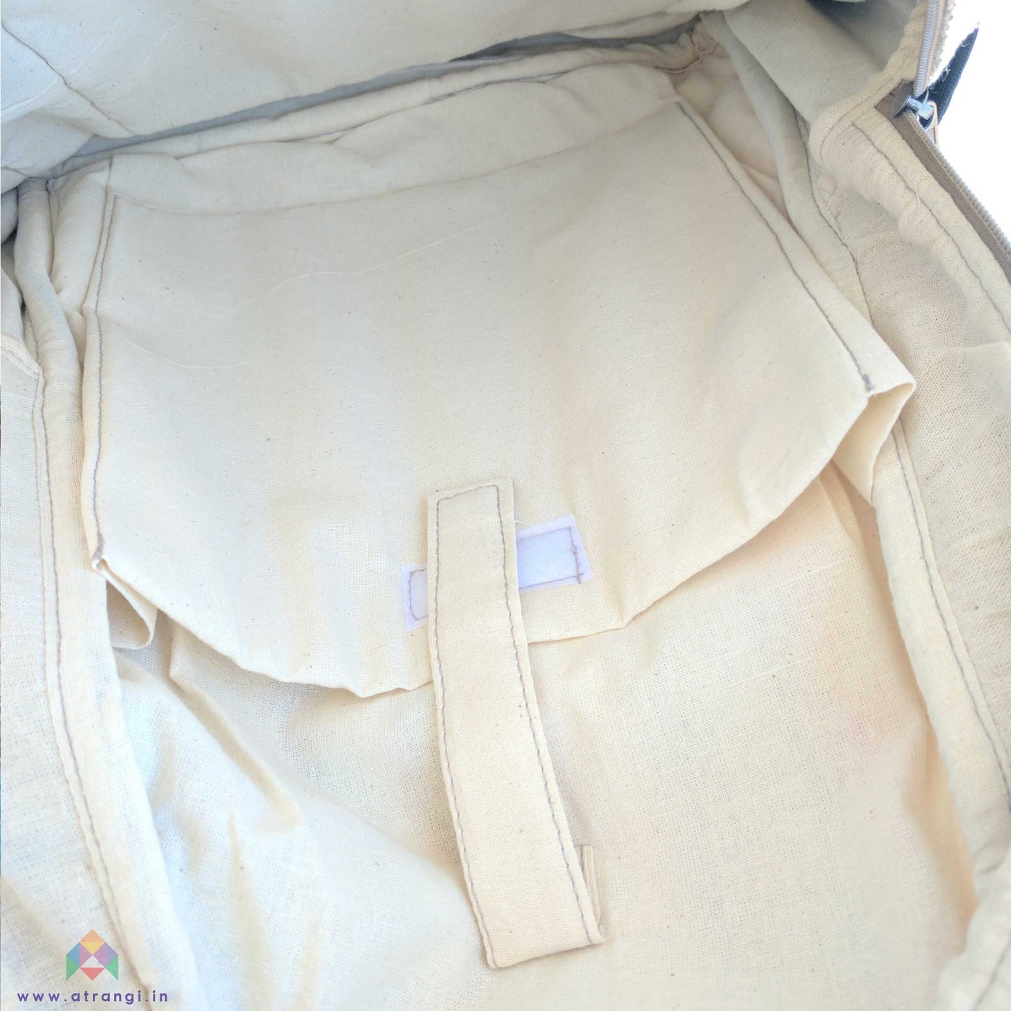 Backpack made from 100% pure hand-woven HEMP