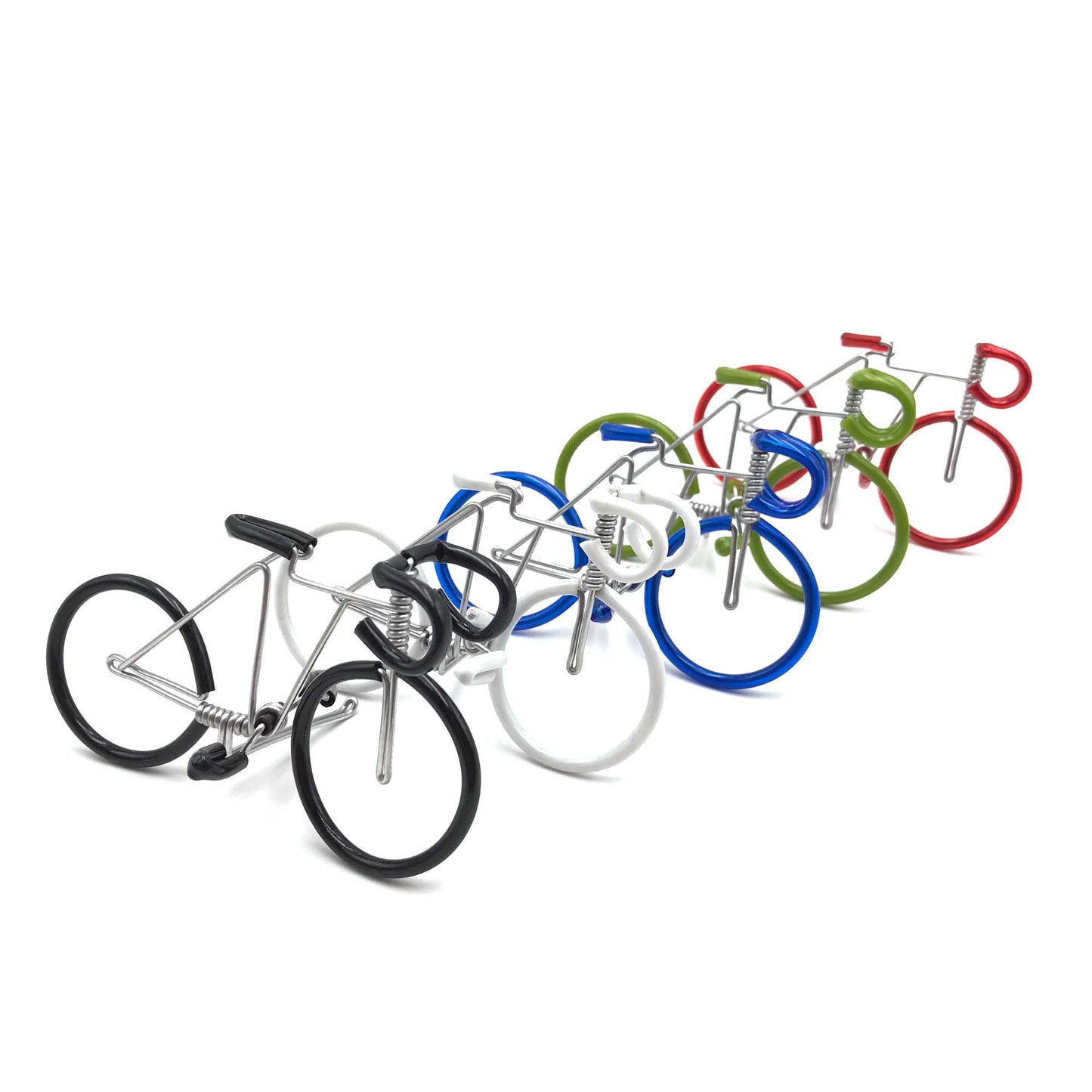 Miniature Wire Art Bicycle Mini hand-crafted from aluminium wire