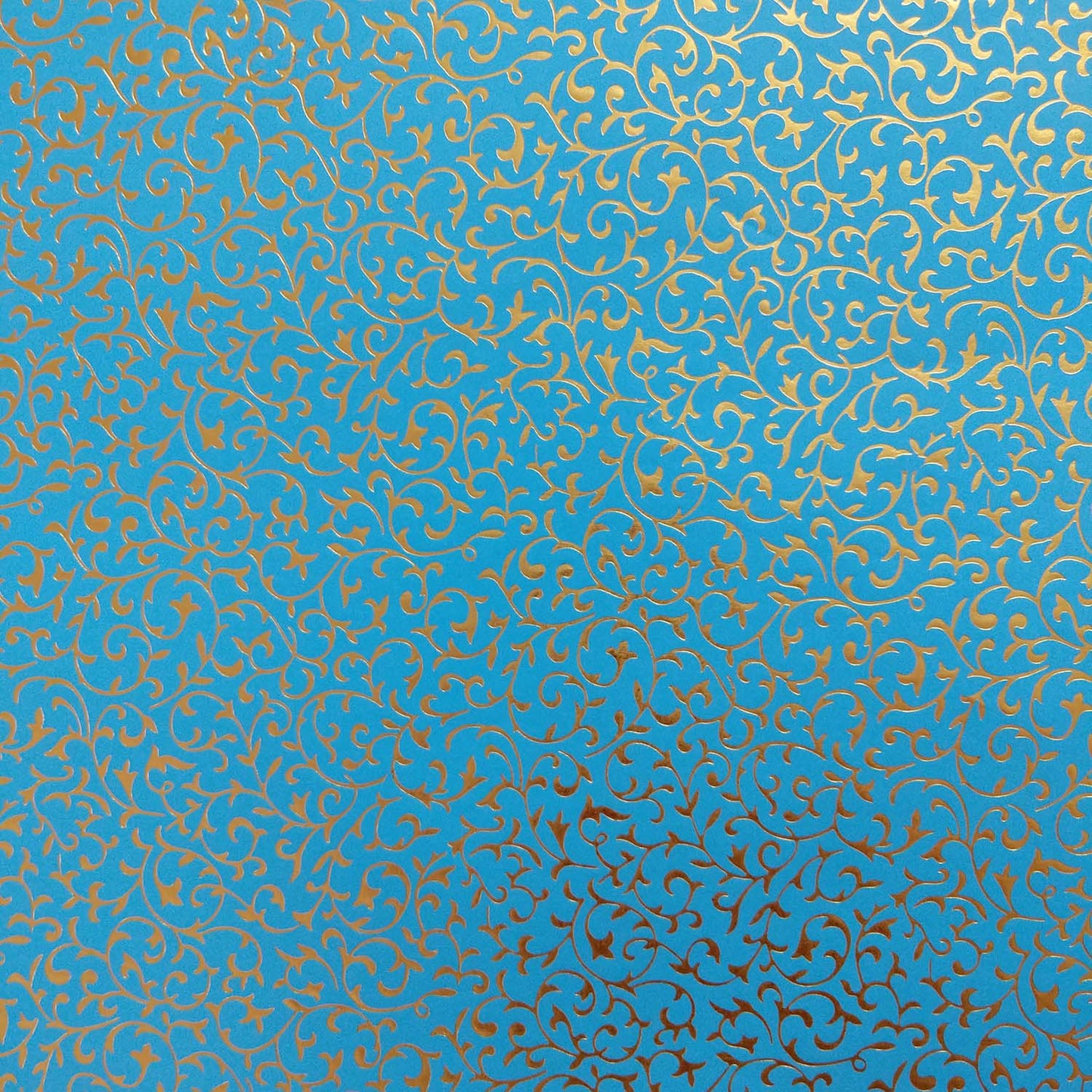 Atrangi Gifting Blue Gold Gift Wrapping Paper