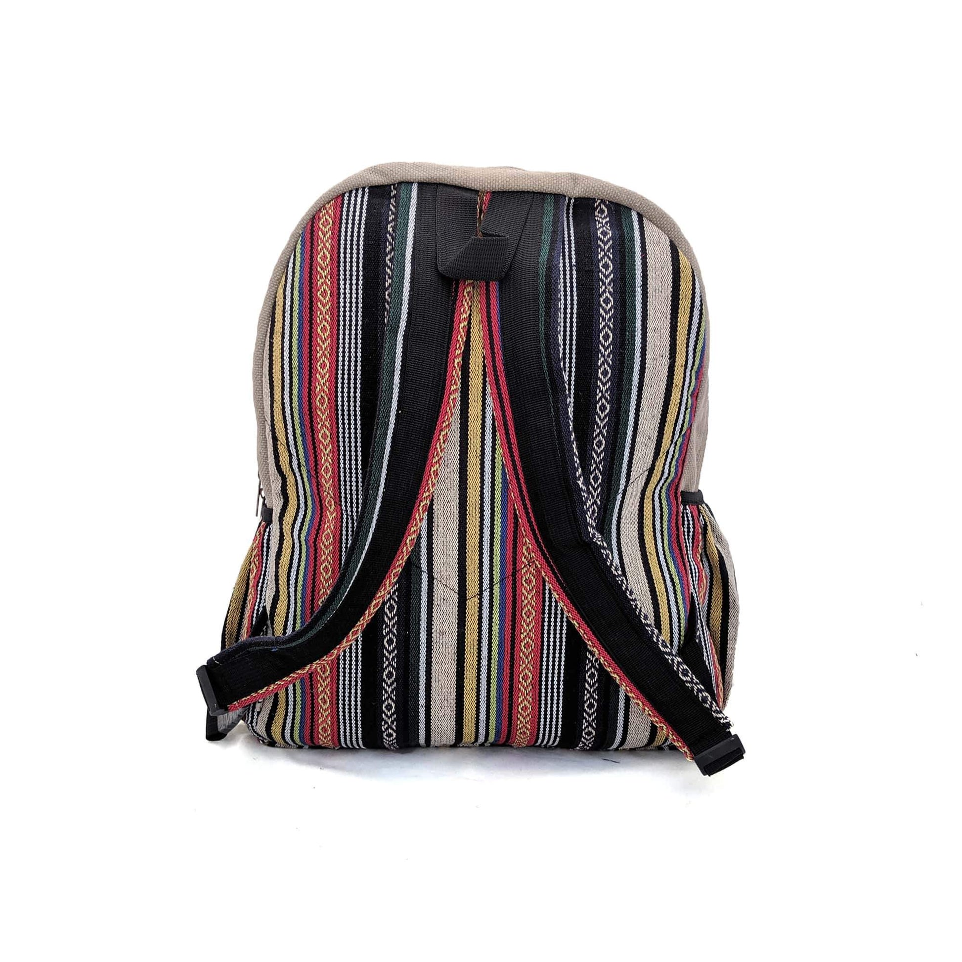Pure Hemp Backpack Crisscross