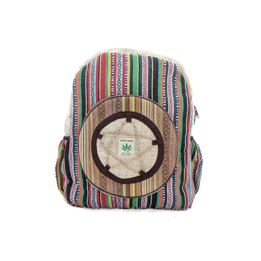 Pure Hemp Backpack Peace