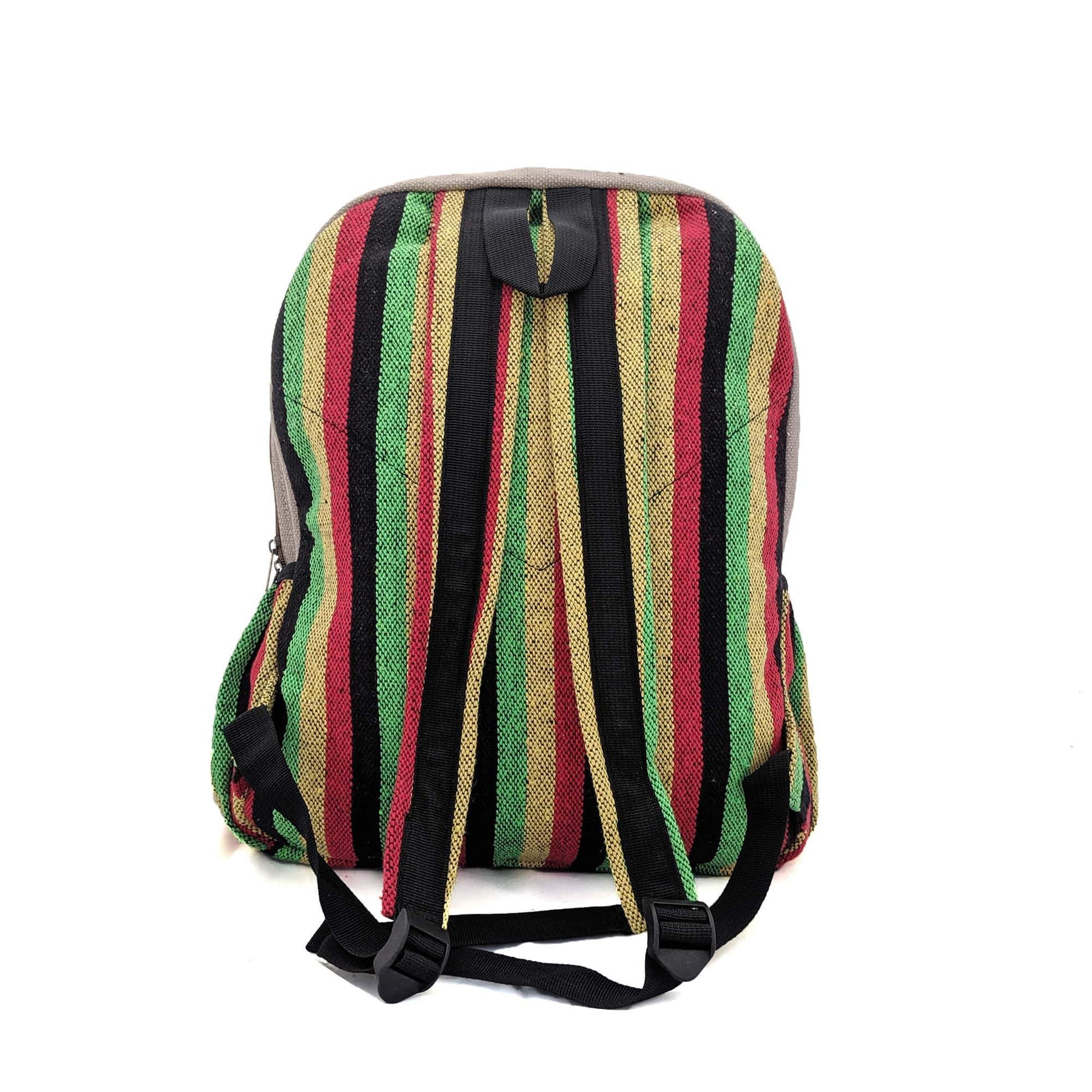 Hemp Backpack Rasta