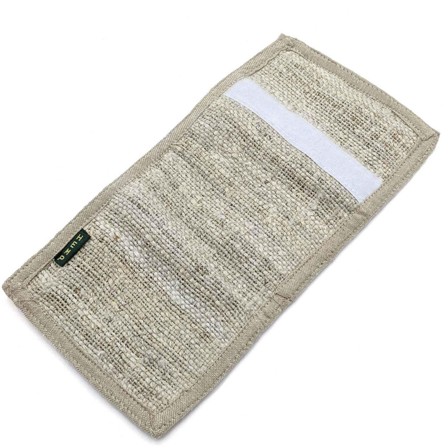 Hemp Wallet BeigeBack View