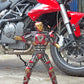 Avengers Iron Man metal action figure hand-crafted from junk auto parts with attention to detail