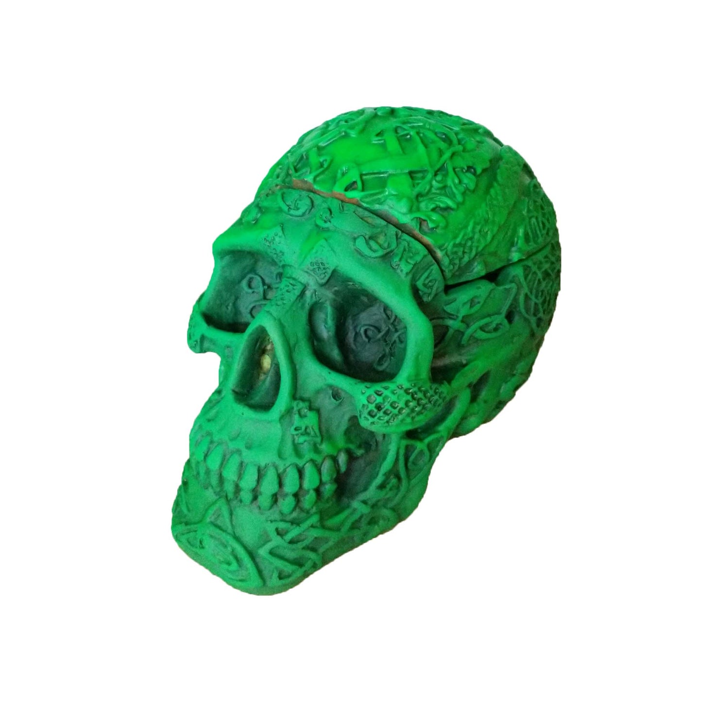 Skull ashtray UV Glow