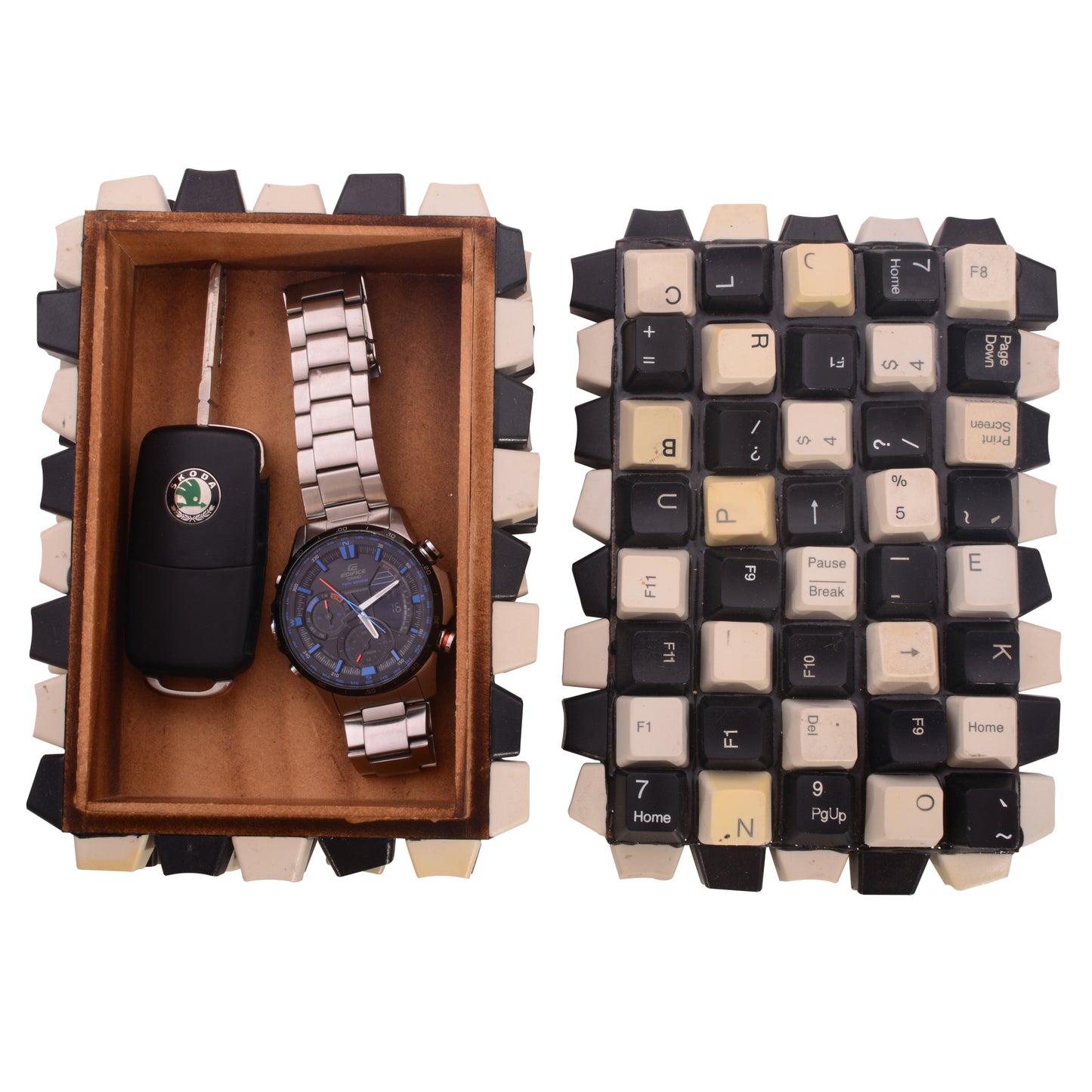 Wooden Box Keyboard Keys