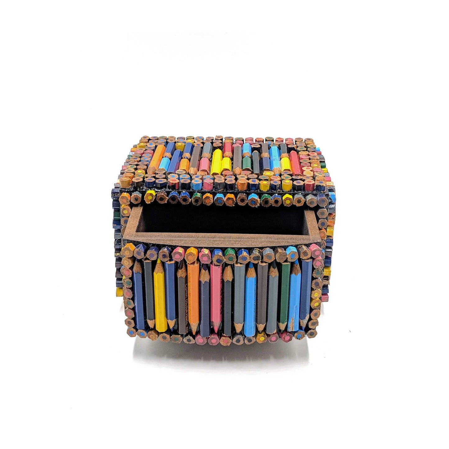 Wooden Drawer Box Colors front view