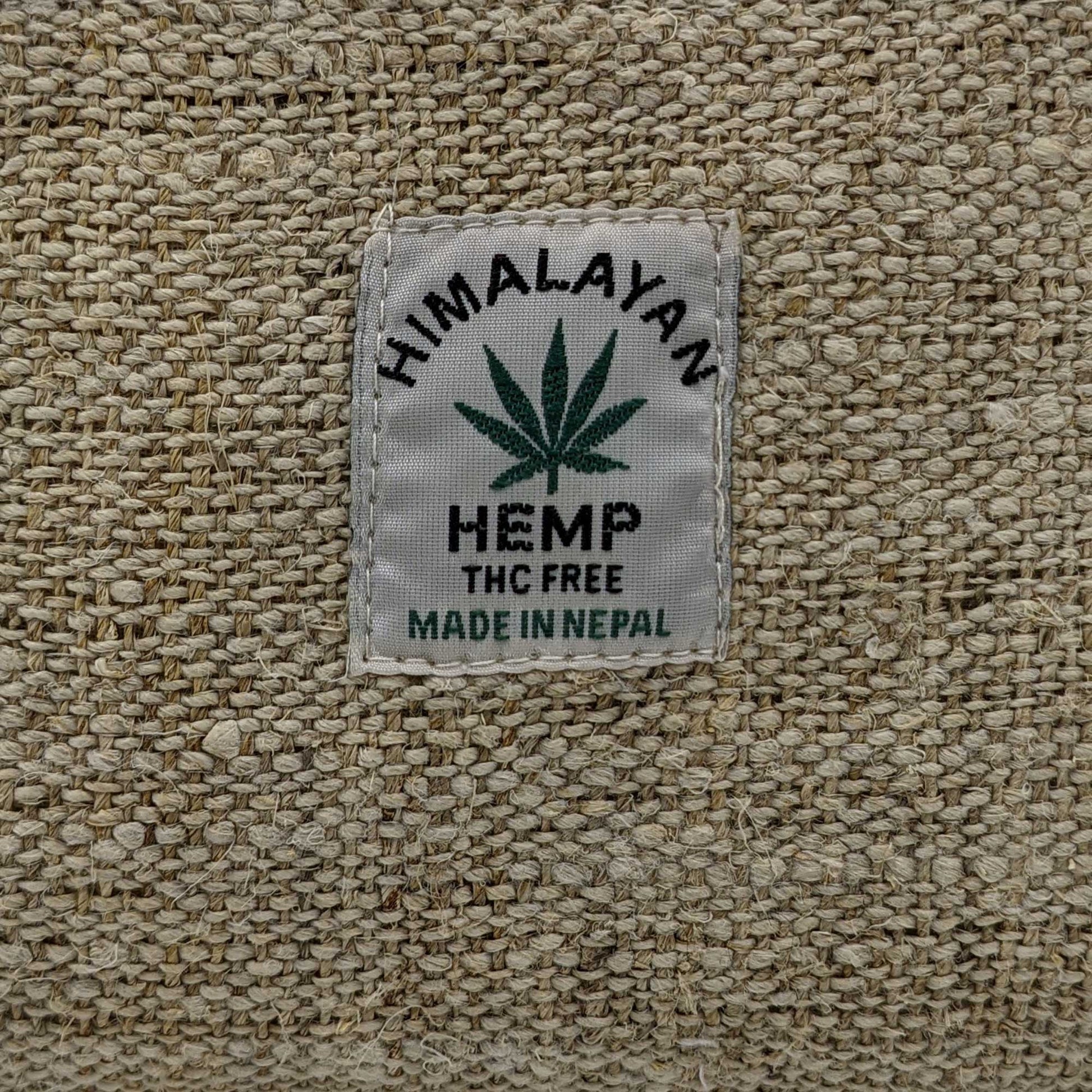 hemp pouch mini closeup view