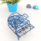 Miniature Wire Art Piano hand-crafted from aluminium wire