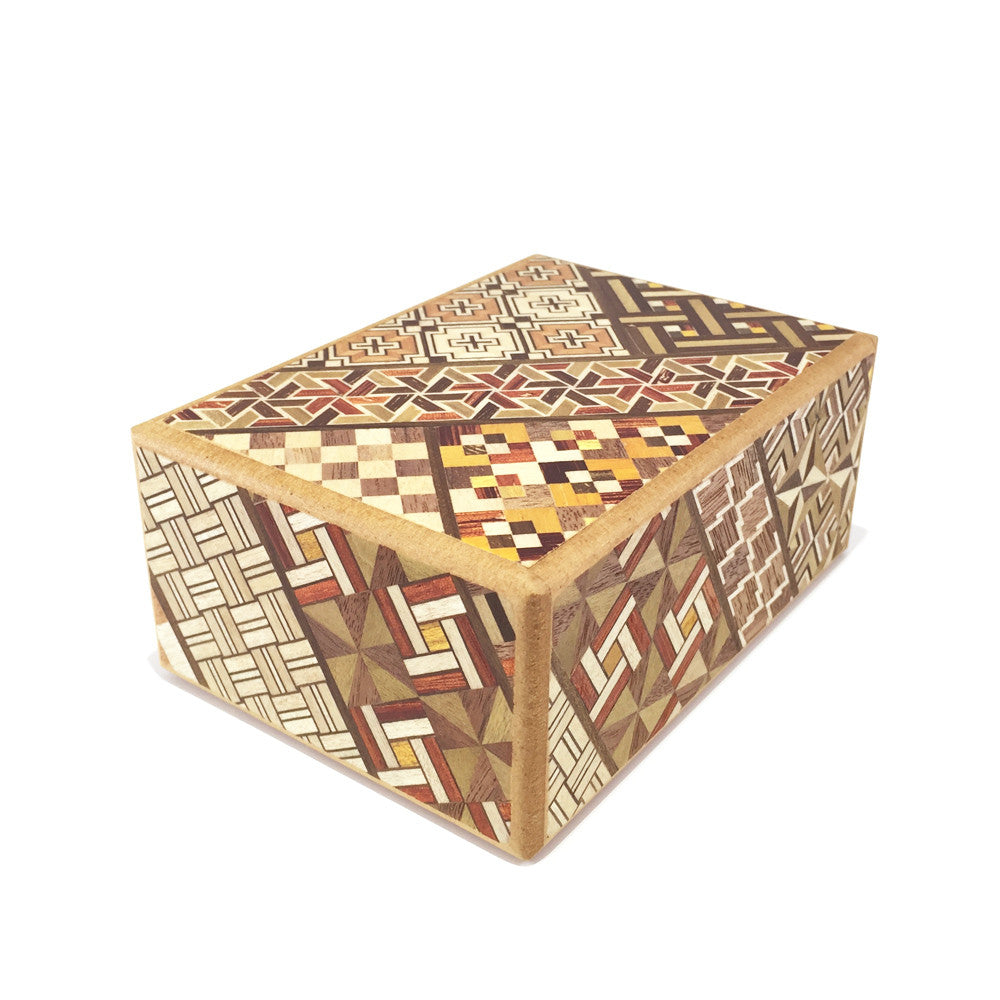 Yosegi Puzzle Box 7 Steps