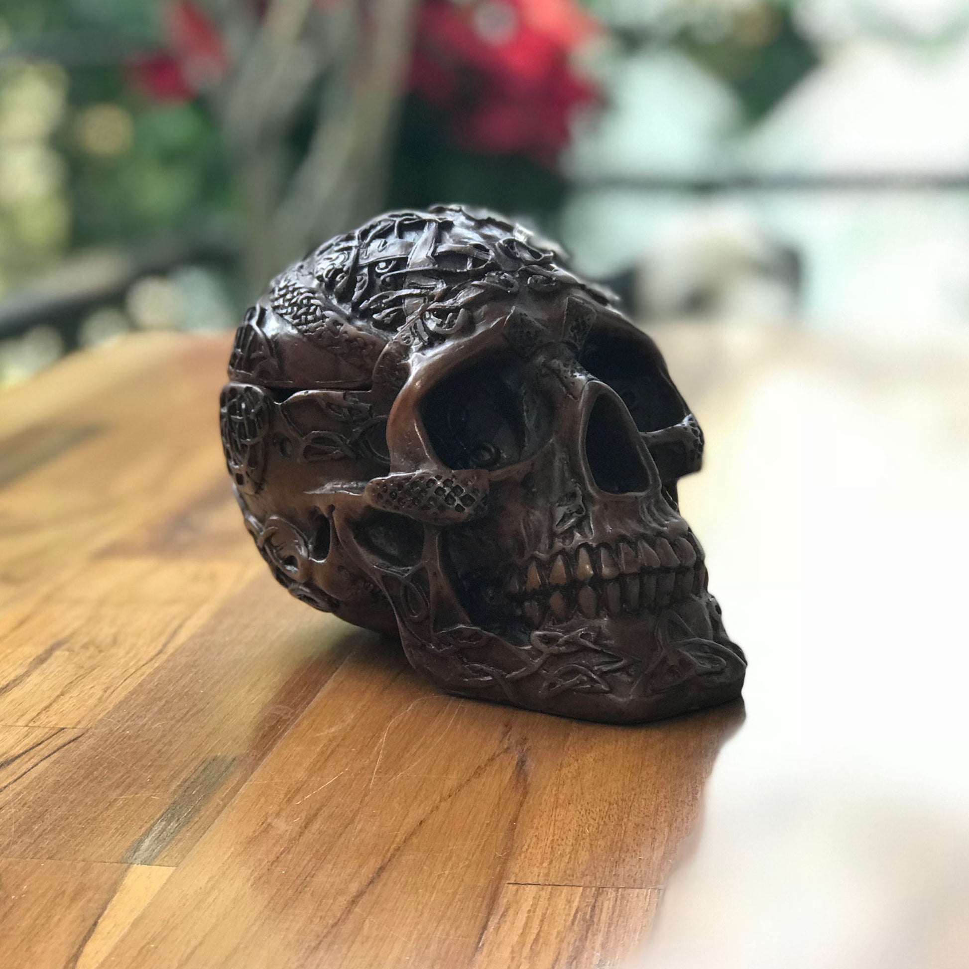 Skull Ashtray made from resin