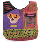 Cotton Shoulder Bag with embroidered Dog