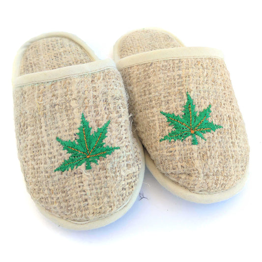 HEMP Slippers made from 100% natural, organic and eco-friendly handwoven HEMP