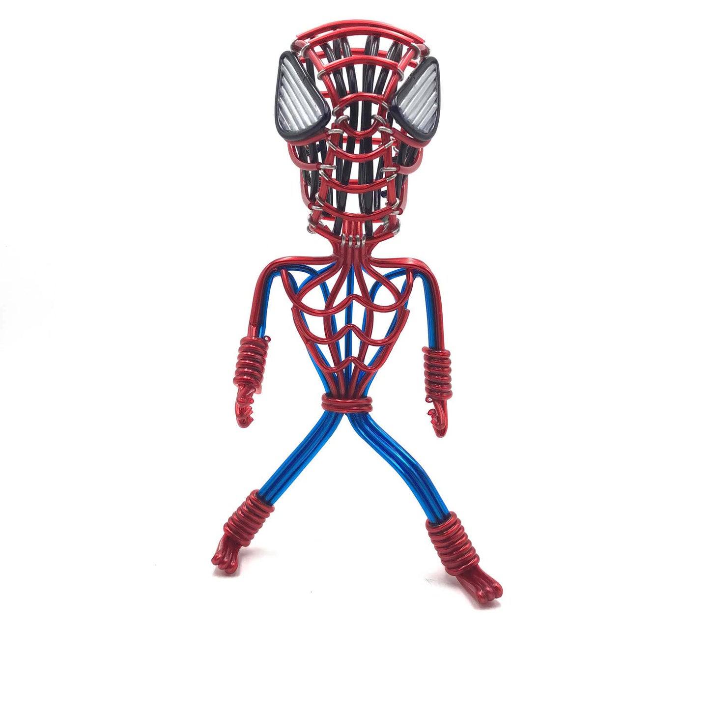 hand-crafted Wire-art Spiderman