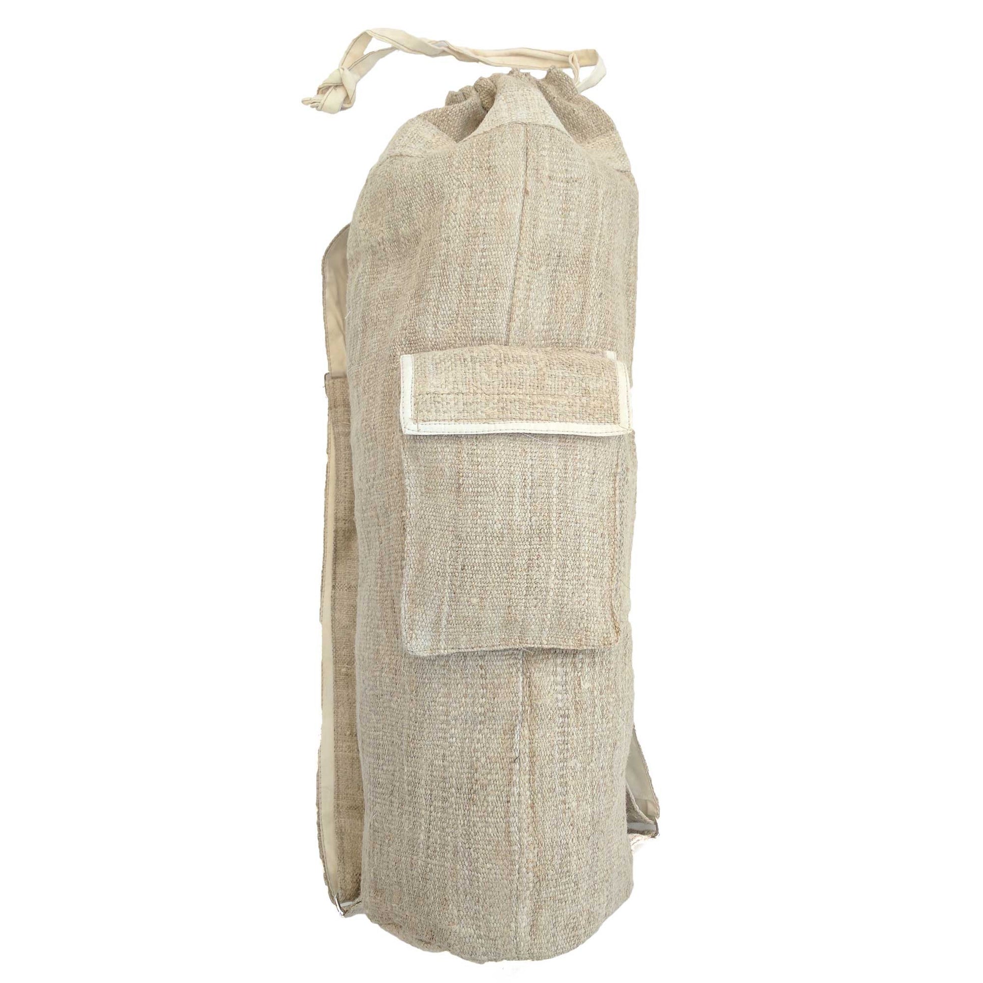 Yoga Mat Bag made from 100% pure hand woven hemp