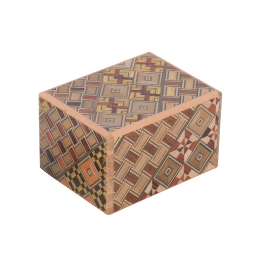 Yosegi Puzzle Box 5 Steps