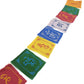 Buddhist Tibetan Prayer Flag Om Mani Padme Hum Cotton Mini