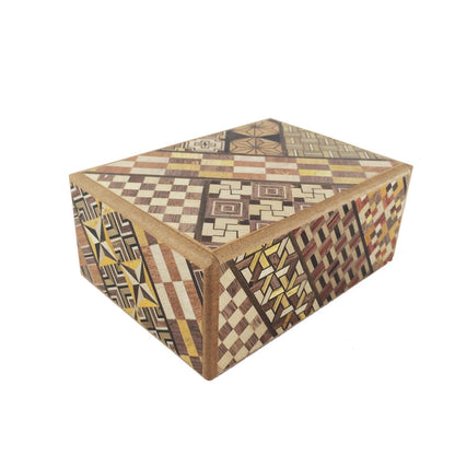 Yosegi Puzzle Box 4 Steps